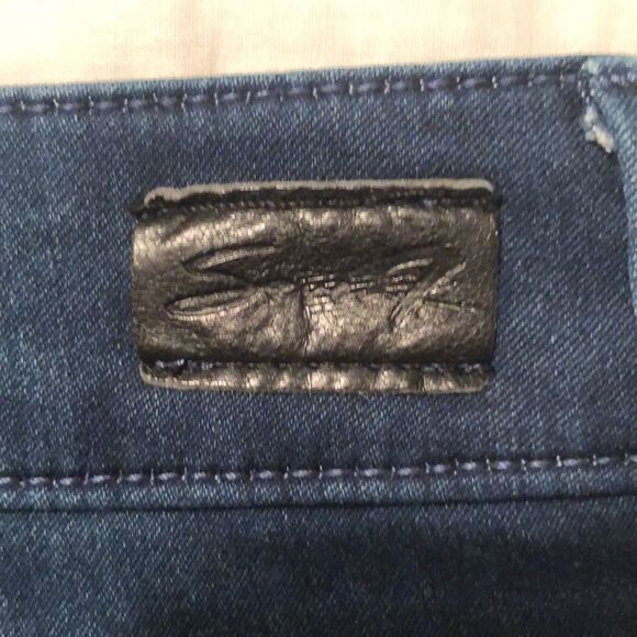 Seven7 Size 4 High Rise Skinny Dark Wash Jeans - Picture 13 of 16